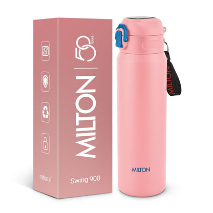 Milton Swing Stainless Steel Water Bottle | ISI Certified | Leak Proof |