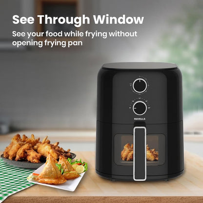 Havells Prolife VISTA | Air Fryer 4.2 L | Aero Crisp Technology for Air Circulation