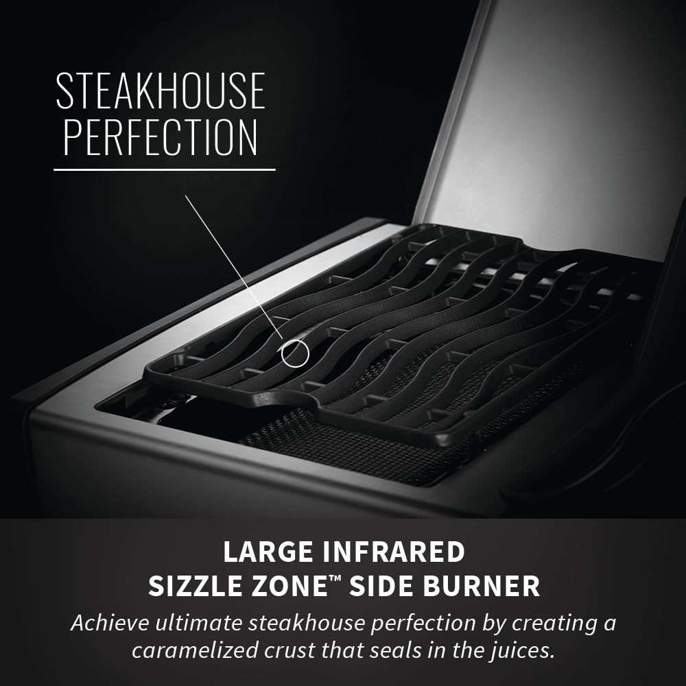 Napoleon Rogue XT 525 | Gas Grill | Stainless Steel | 4 Burner BBQ | Infrared Burner | Outdoor Grilling