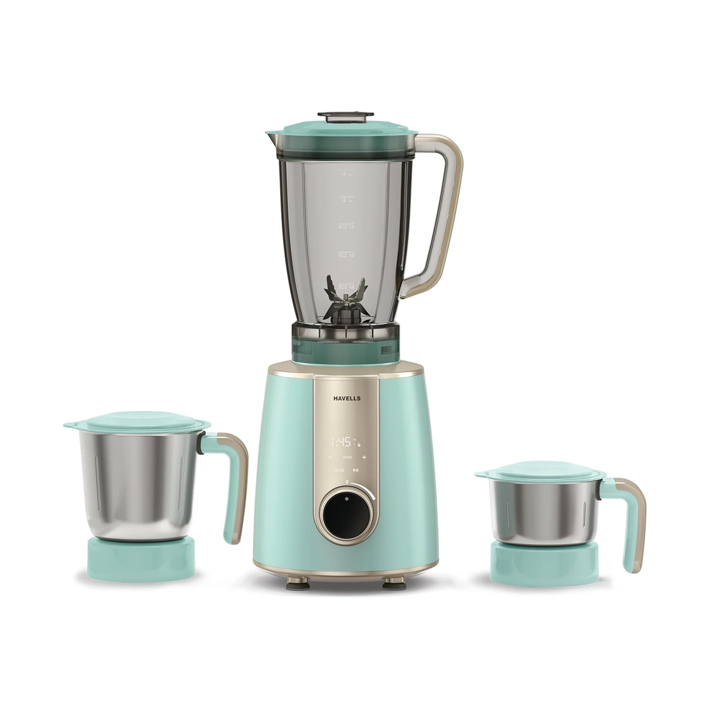 Havells CRAFT Mixer Grinder | 800W | 3 Jar | One Touch Grinding | Unique Touch Control |