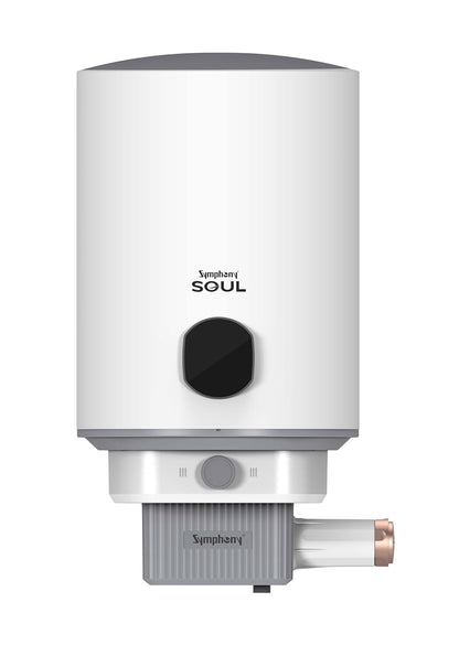 Symphony Soul Geyser with Puropod Filter | Hair Fall Control Geyser | White |