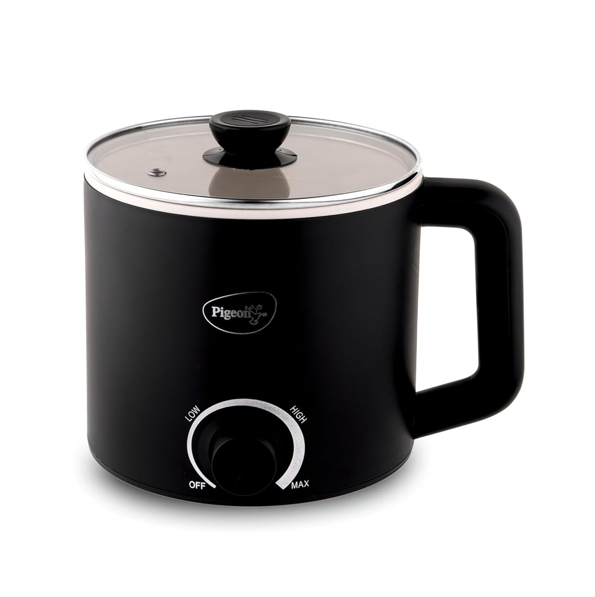 Pigeon Swift Multicook Kettle | 1.5 Litre | Food Grade Stainless Steel Inner Wall | Glass Lid |