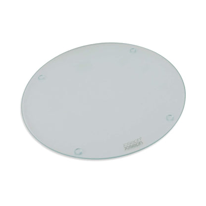 Joseph Joseph Worktop Saver Glass Cutting Board & Chopping Board Round