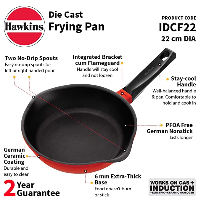 Hawkins Frying Pan, 22 cm