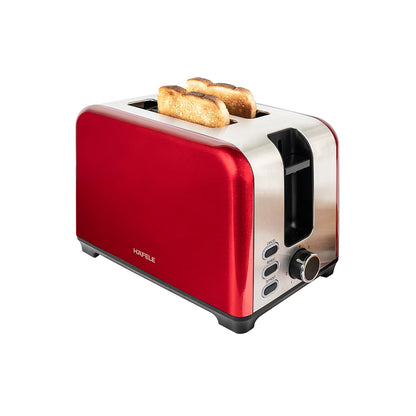 Hafele Amber | 2 Slice | Pop Up  | Electric Toaster | Red