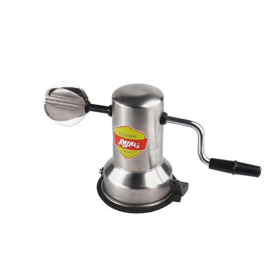 Anjali Sleekmat Coconut Scrapper | Silver Steel |