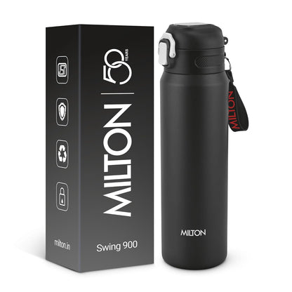 Milton Swing Stainless Steel Water Bottle | ISI Certified | Leak Proof |
