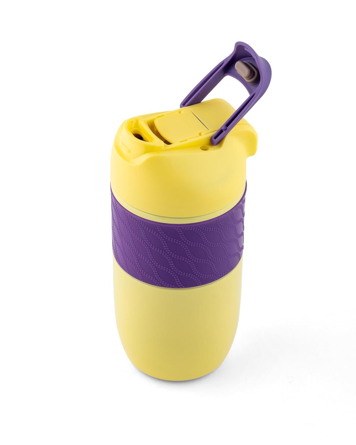 Dubblin Insta Stainless Steel Tea & Coffee Mug | Double Wall | 520ml | Yellow |