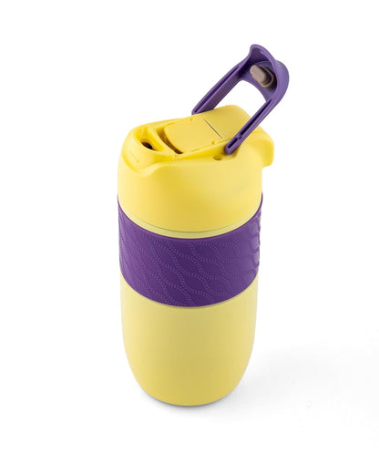 Dubblin Insta Stainless Steel Tea & Coffee Mug | Double Wall | 520ml | Yellow |