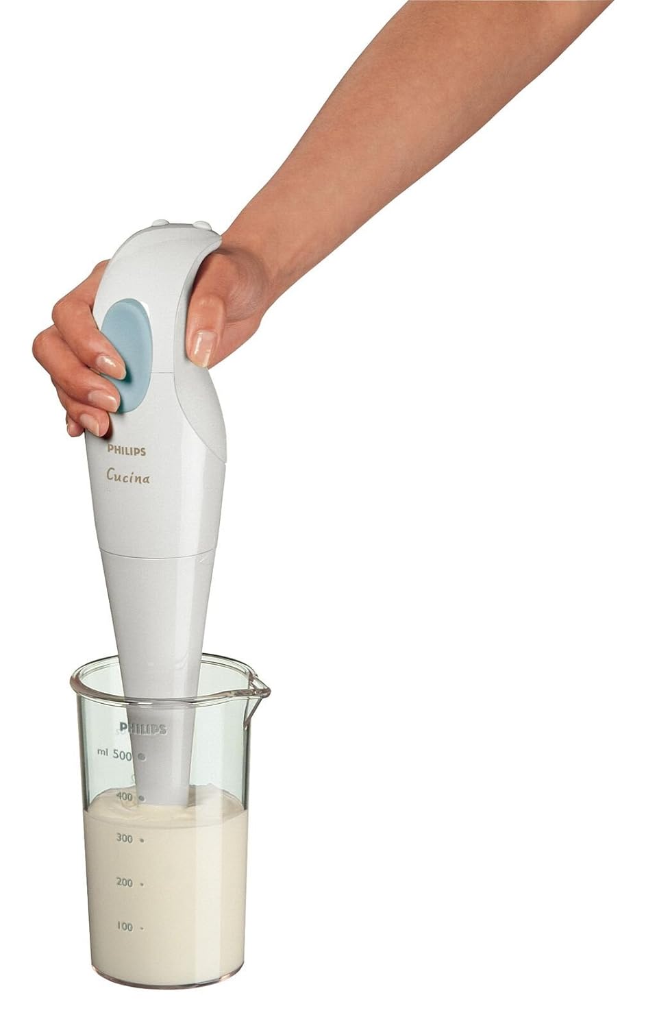 Philips HR 1351/C Hand Blender | 250W | White | - Infinia Home and Kitchen