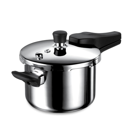 Tramontina Tri-Ply Stainless Steel Pressure Cooker | 3 Litre | Food-Grade SS304 |