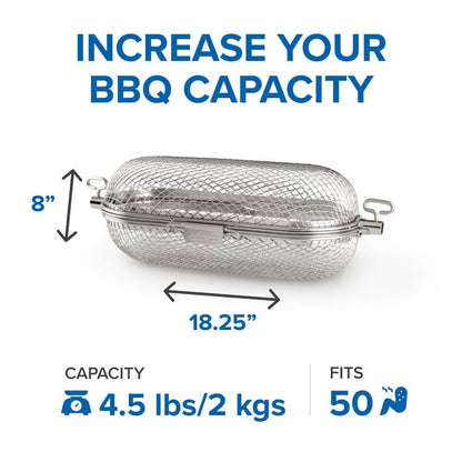 Napoleon Grill Basket | Pro Rotisserie | Stainless Steel |