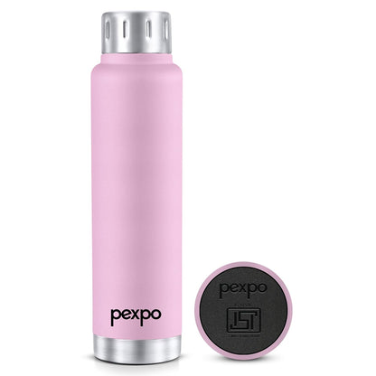 Pexpo Cameo Stainless Steel Vacuum Insulated Flask | 500ml | Double Wall | ISI Certified |