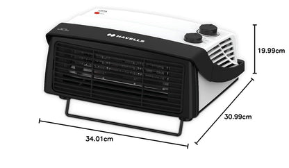 Havells Cista | Room Heater | White | 2000 W