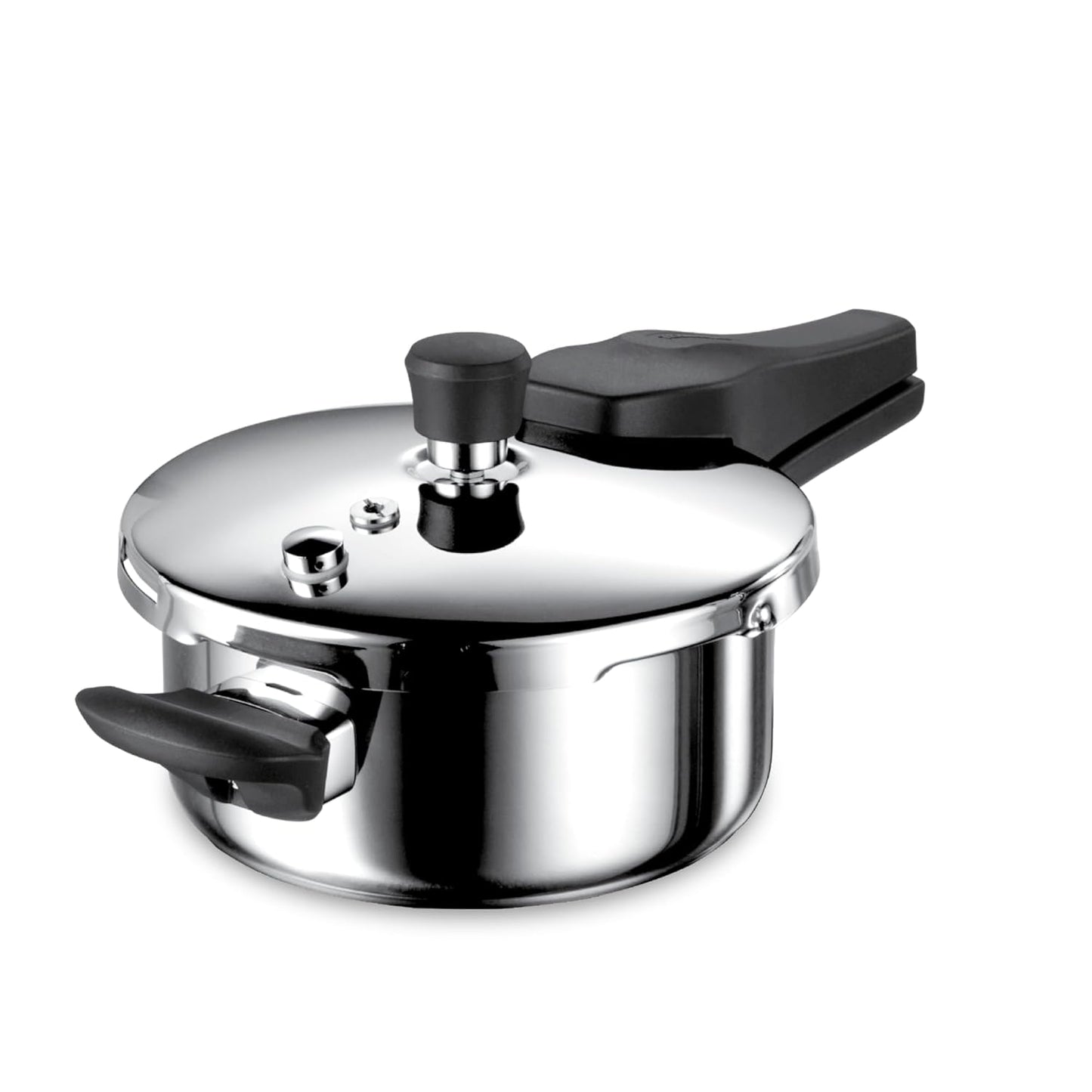 Tramontina Tri-Ply Stainless Steel Pressure Cooker | 2 Litre | Food-Grade SS304 |