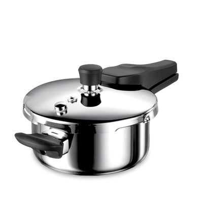 Tramontina Tri-Ply Stainless Steel Pressure Cooker | 2 Litre | Food-Grade SS304 |