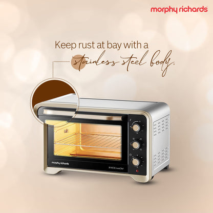 Morphy Richards 30Ltr OTG | Gold | Stainless Steel Oven |