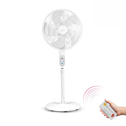 Pigeon BLDC Pedestal Fan with Remote | High Speed Airflow | 5 Blades | Lightweight & Portable |