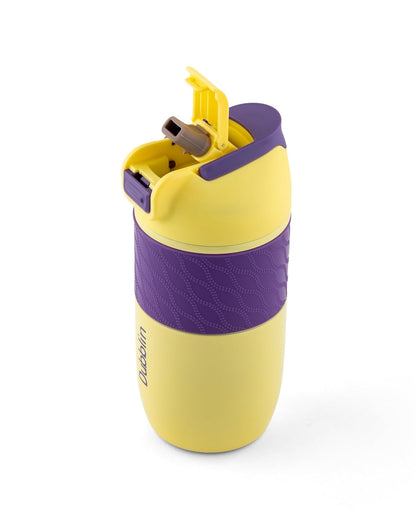 Dubblin Insta Stainless Steel Tea & Coffee Mug | Double Wall | 520ml | Yellow |