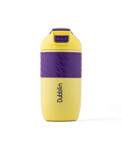 Dubblin Insta Stainless Steel Tea & Coffee Mug | Double Wall | 520ml | Yellow |