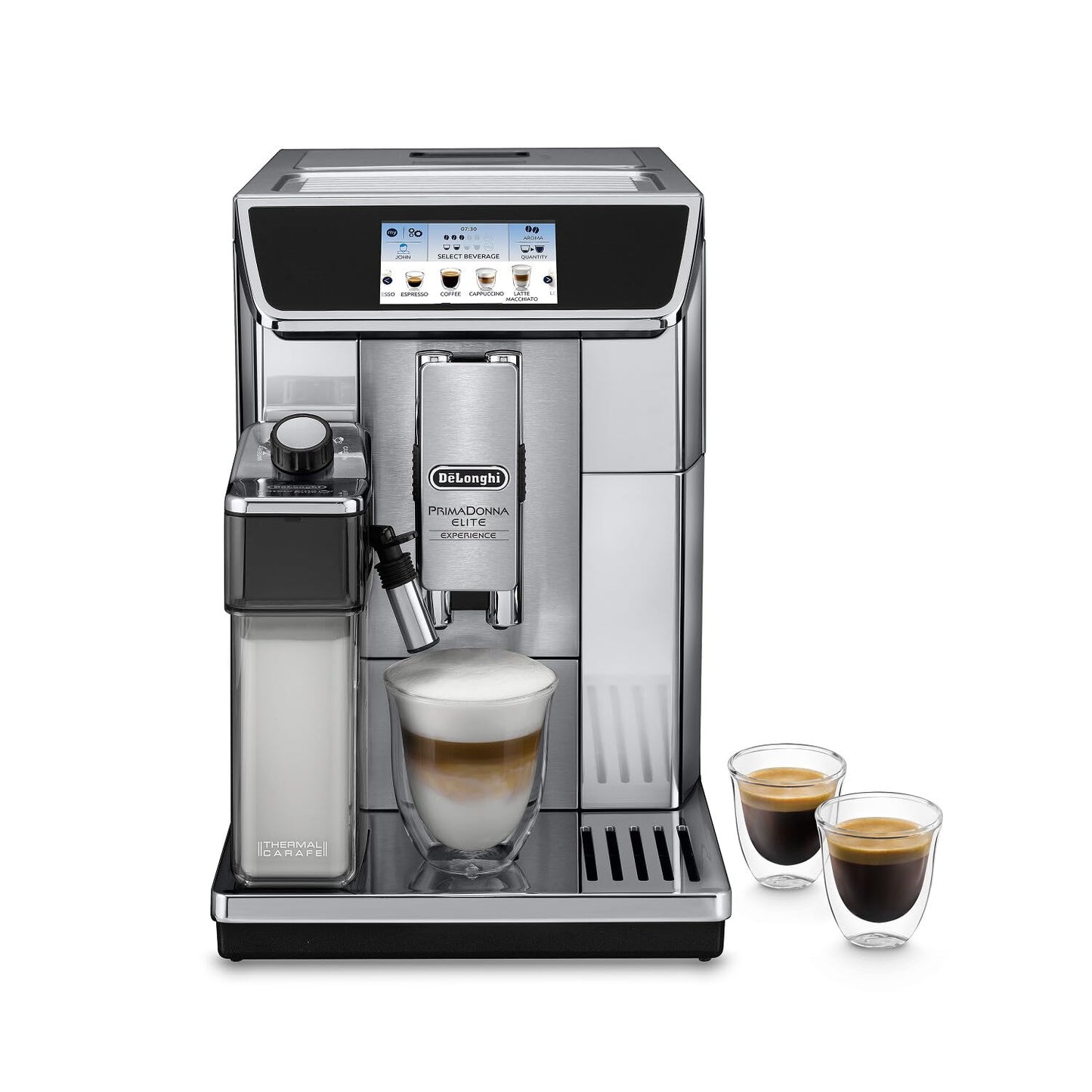 Delonghi Prima Donna Elite Coffee Machine | 50+ Hot & Cold Bevarage Options |