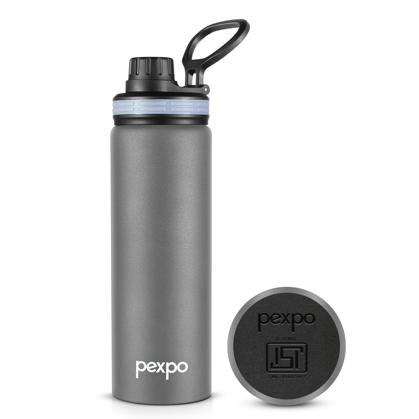 Pexpo Texas Stainless Steel  Insulated Flask | Hot & Cold | 500ml | Sipper Lid |