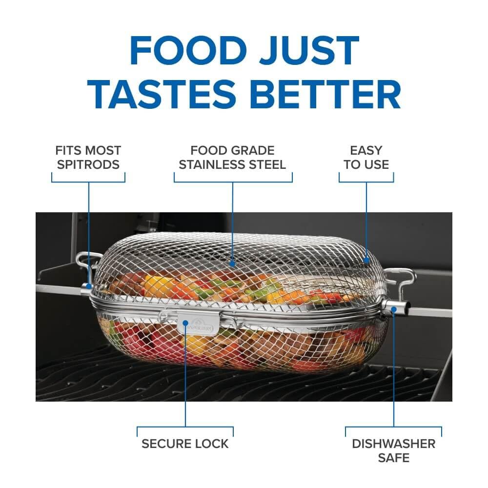 Napoleon Grill Basket | Pro Rotisserie | Stainless Steel |