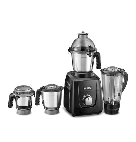 Sujata Mixer Grinder | 4 Jar | 1000W | Black - Infinia Home and Kitchen