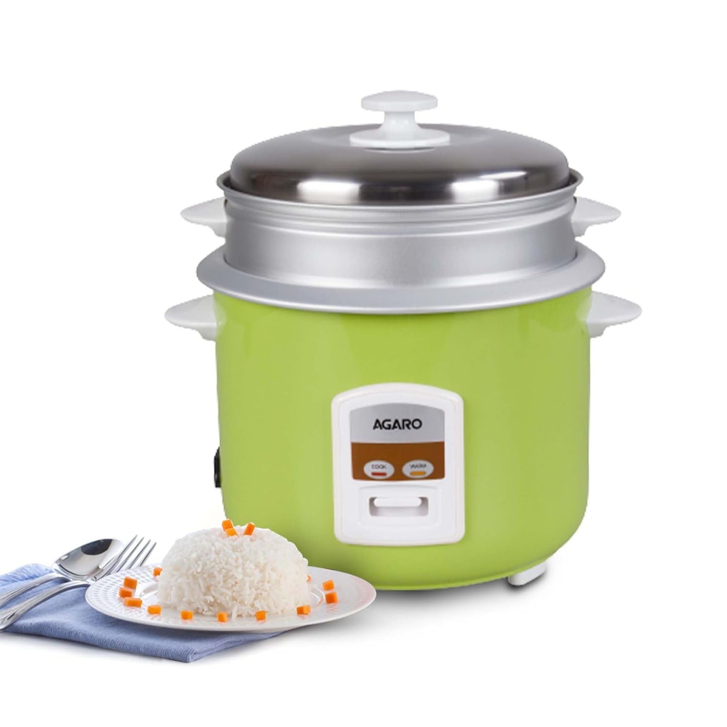 Buy Agaro Marvel Electric Rice Cooker | 1.8L | Green | Order Now |