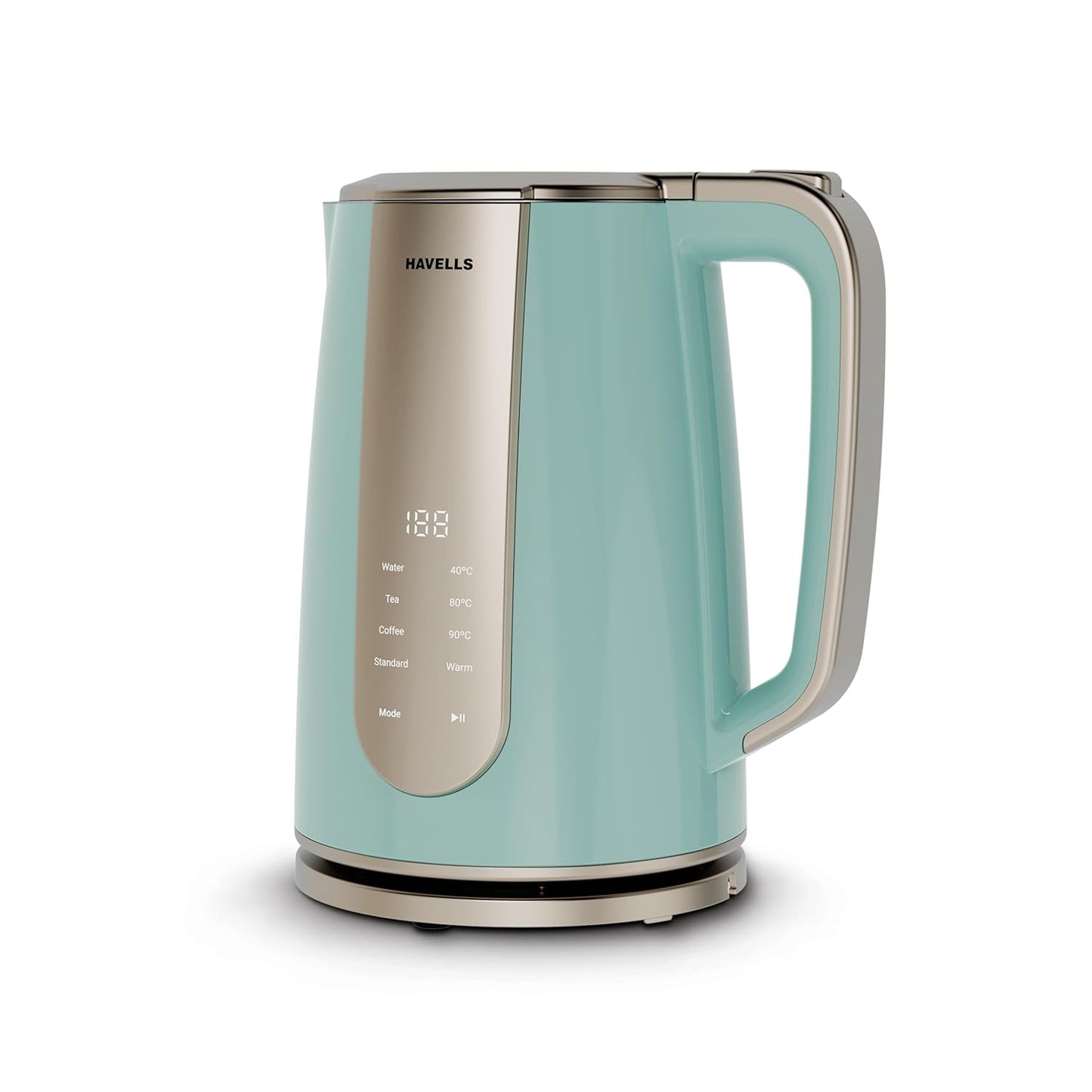 Havells CRAFT Kettle | Real Time Temperature Display | 12 Hour Keep Warm Function |