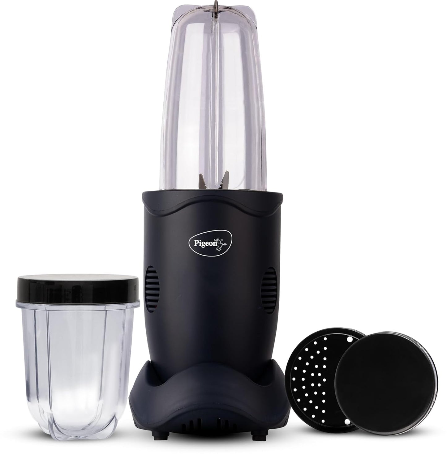 Pigeon Nutri Master 2 Jars | Stainless Steel | Mixer Grinder, Juicer, Blender, Smoothie Maker All-In-1 Machine |
