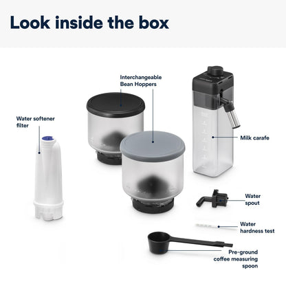 Delonghi Rivelia Coffee Machine | Black | Fully Automatic