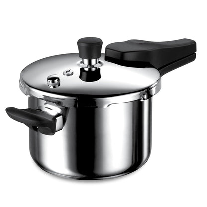 Tramontina Tri-Ply Stainless Steel Pressure Cooker | 5 Litre | Food-Grade SS304 |