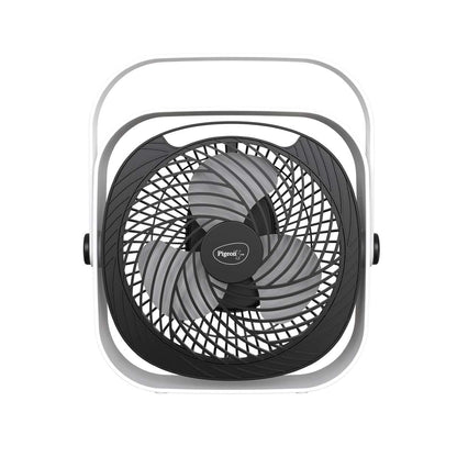 Pigeon Aura Portable Mini Fan | Rechargeable Battery | USB Charging | 360° Rotation |