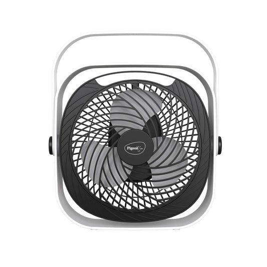 Pigeon Aura Portable Mini Fan | Rechargeable Battery | USB Charging | 360° Rotation |