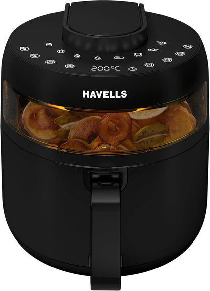 Havells Prolife Crystal | Air Fryer | 5.5L | 1500W | 8 Presets |