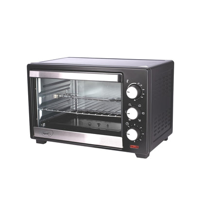 Pigeon 25 Litres OTG With Rotisserie For Grilling And Baking | 1400 Watts | Black |