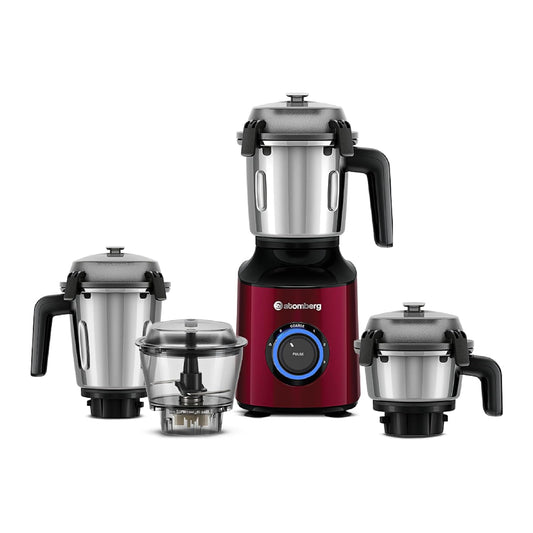 Atomberg Zenova Mixer Grinder | BLDC Motor | 1000 Watt | 4 Jars With Chopper |