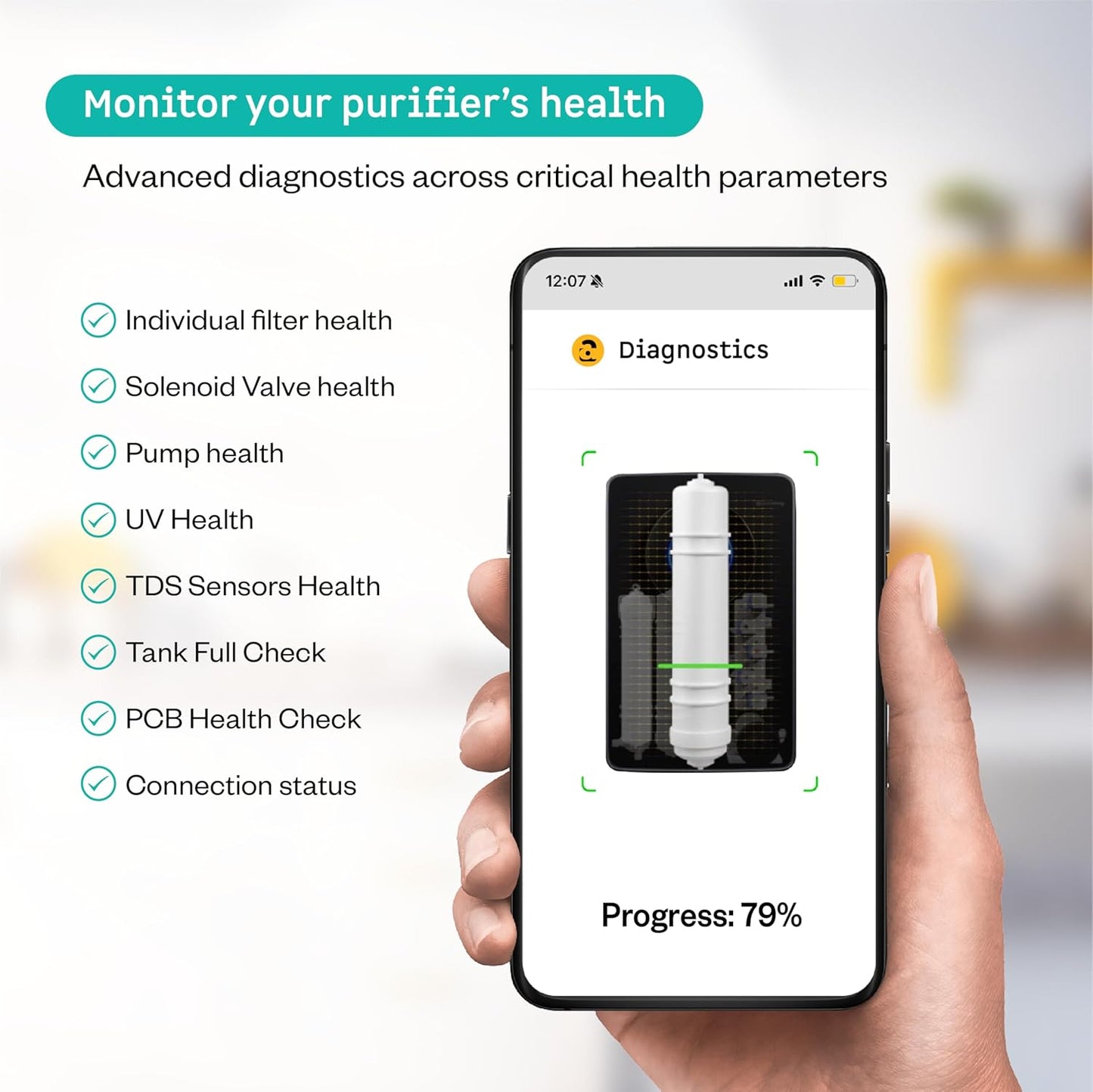 Atomberg Intellon Water Purifier | 4L | 4 Modes | TDS-Based Filtration | Smart IoT |