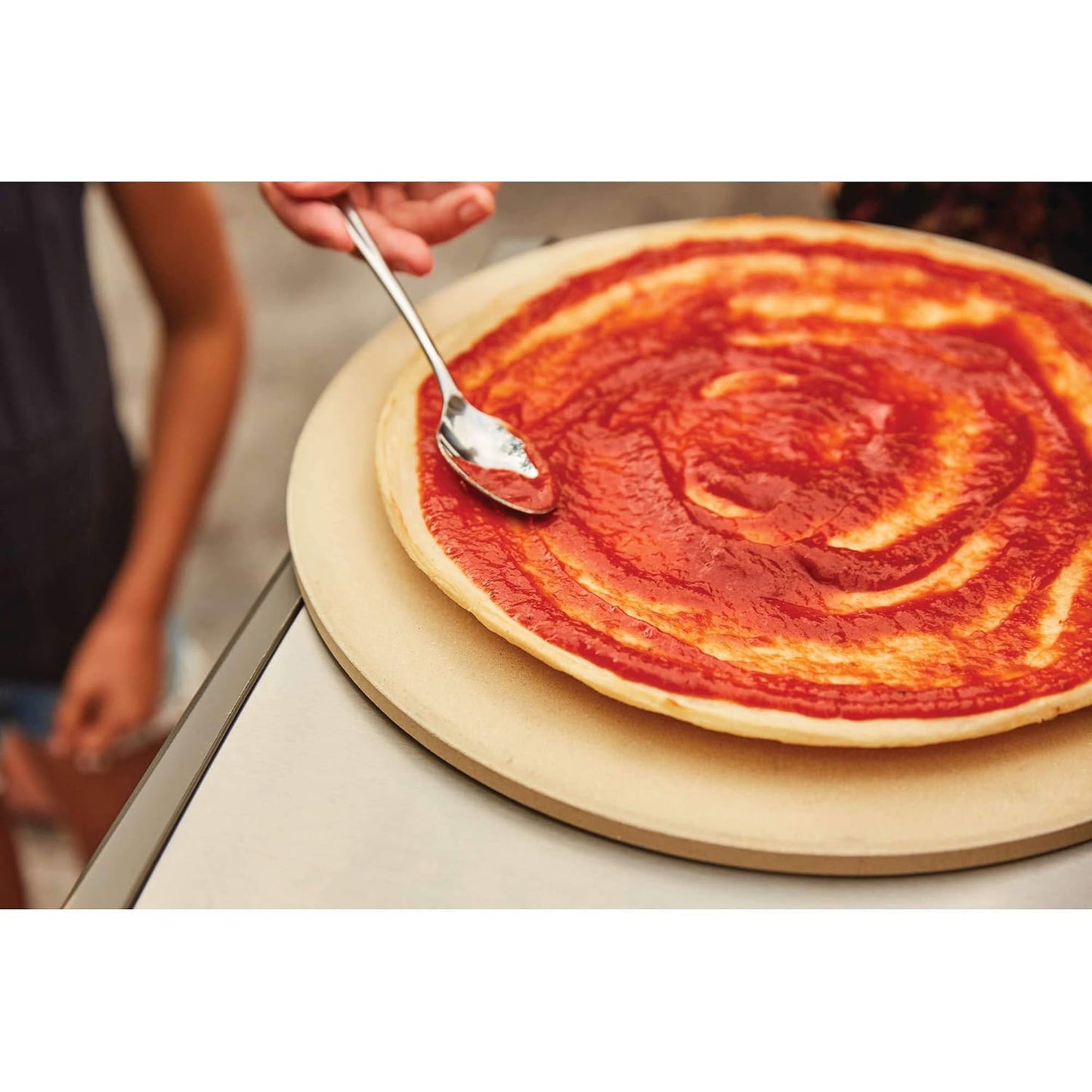 Napoleon Pizza Stone | Grill Plates |10 inches | Personal Sized Pizza/Baking Stone