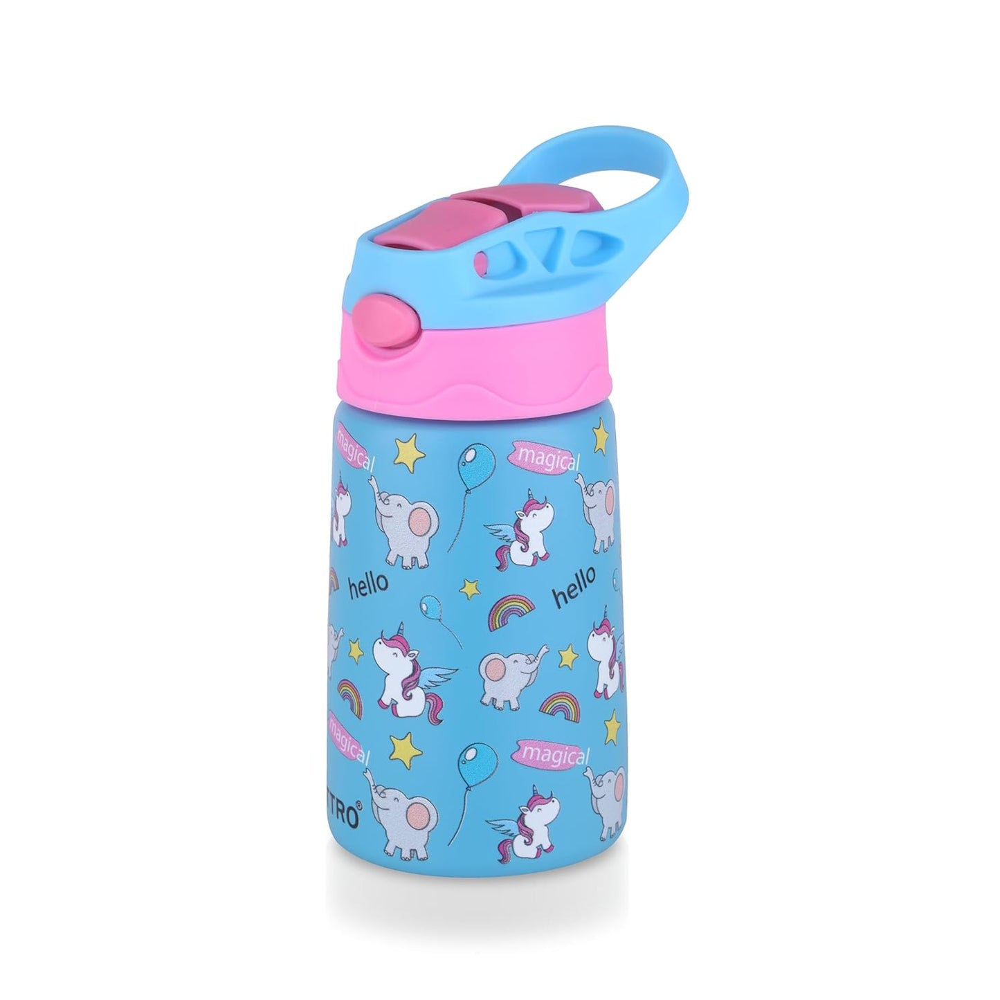 ATTRO Kinder Stainless Steel Water Bottle | 330 ml | ISI Certified |