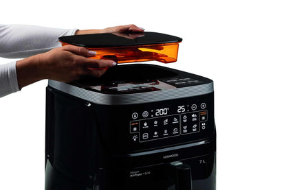 KENWOOD Airfryer | 7 Litre | Black | Digital Air Fryer and Steamer