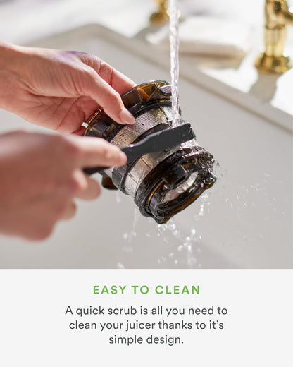 Nama J2 Cold Press Juicer | Self-feeding hopper | 200W | White |Easy Cleanup & Assembly |