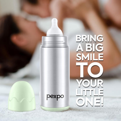 Pexpo thermo Stainless Steel  | Joy Baby feeder | 300 ml | ISI Certified |