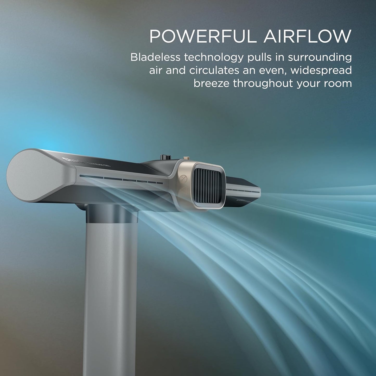 Shark TurboBlade Cool + Heat 2-in-1 Bladeless Tower Fan | Powerful Cooling |
