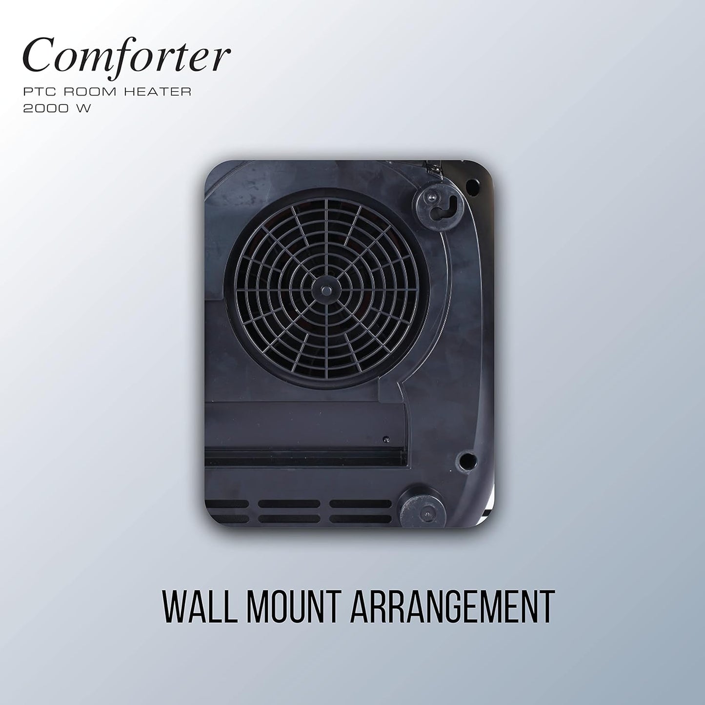 Havells Comforter 2000 Watt | Black and White | Overheat Protection | Easy to Carry | Adjustable Vent for Air Delivery