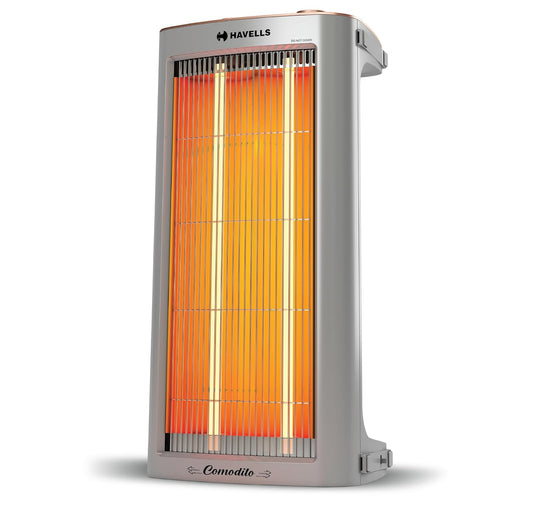 Havells Comodito | 900 Watt | Room Heater | Safety Grill | 120 Minute Sleep Time |