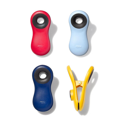 OXO Good Grips Magnetic Clips, 4 Pack