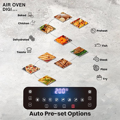 Havells Air Fryer Air Oven Digi OTG