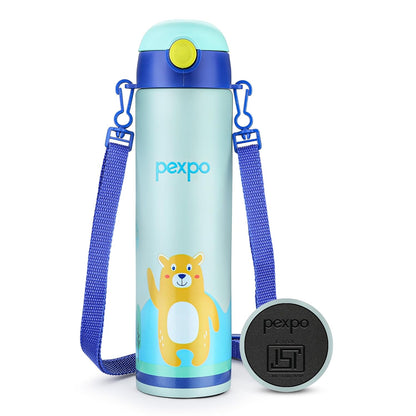 Pexpo Pixy Stainless Steel water Bottle | 500ml | Bottle for School Kids |